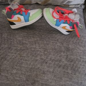 Girls Kids Multicolor Sneakers